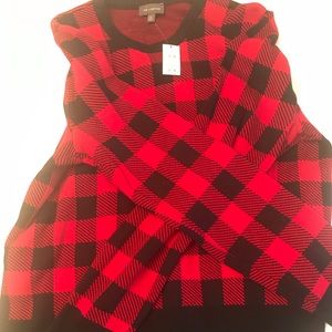 Pretty Plaid Sweater from the Limited XL